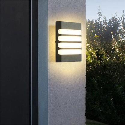 Raisa Lampa ścienna zewnętrzna, 20 W, 6000 K, czarna