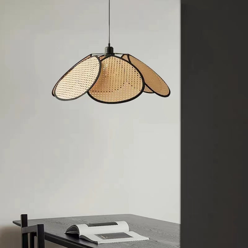 Żyrandol LED Vintage LV565/4, 12W Rustykalna Stodoła, Drewno i Metal, 100cm, Czarny