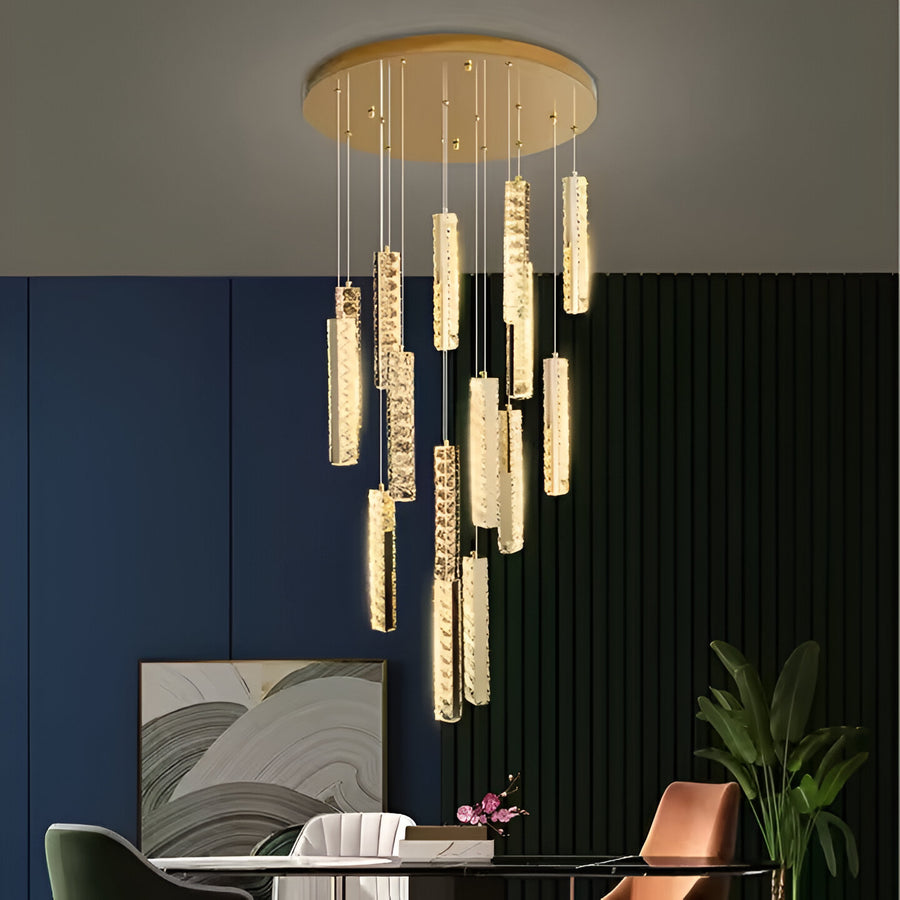 Żyrandol kryształowy LED 80W Amiri 60Cm