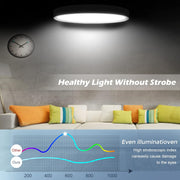 Lampa sufitowa LED SOLIS 27cm 20W Zimne światło białe