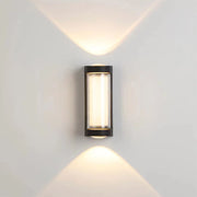 Lampa ścienna zewnętrzna LED Kennedy 12W czarno-biała