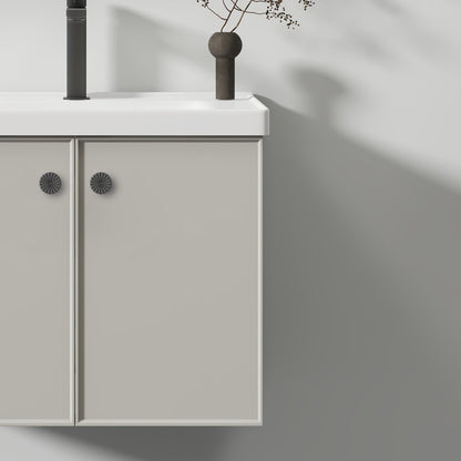 Ingrid Szafa Z Lustrem LED DBP123 80x70 Biała