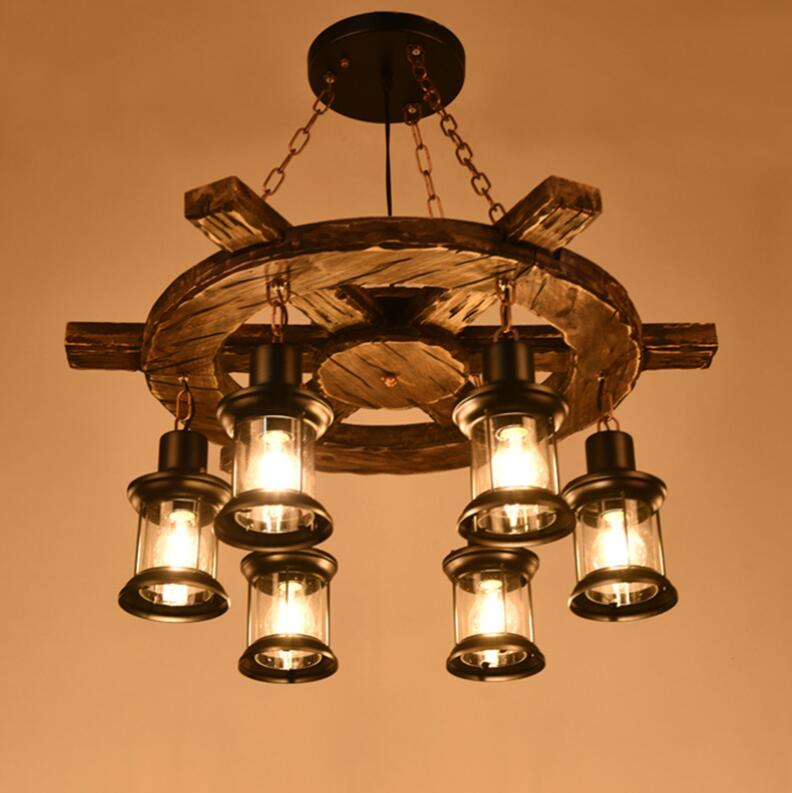 Vintage Harper żyrandol, 1xe27, rustykalna stodoła, sznurka i metal, 150 cm, czarny