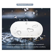 Zewnętrzny kinkiet LED AX320/218WH, 24W, Ciepłe światło 3000K, IP65, Biały, Metal