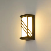 Lampa ścienna zewnętrzna LED Kennedy 12W czarno-biała