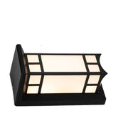 Lampa ścienna zewnętrzna LED Kennedy 12W czarno-biała