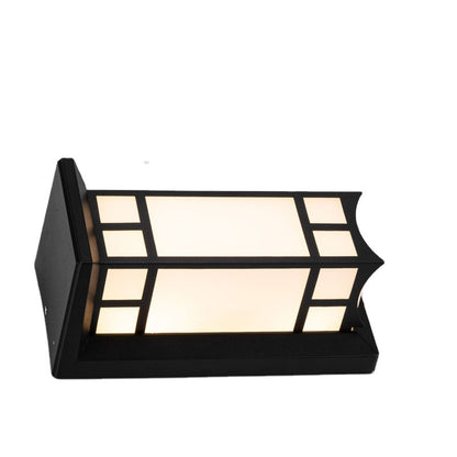 Lampa ścienna zewnętrzna LED Kennedy 12W czarno-biała