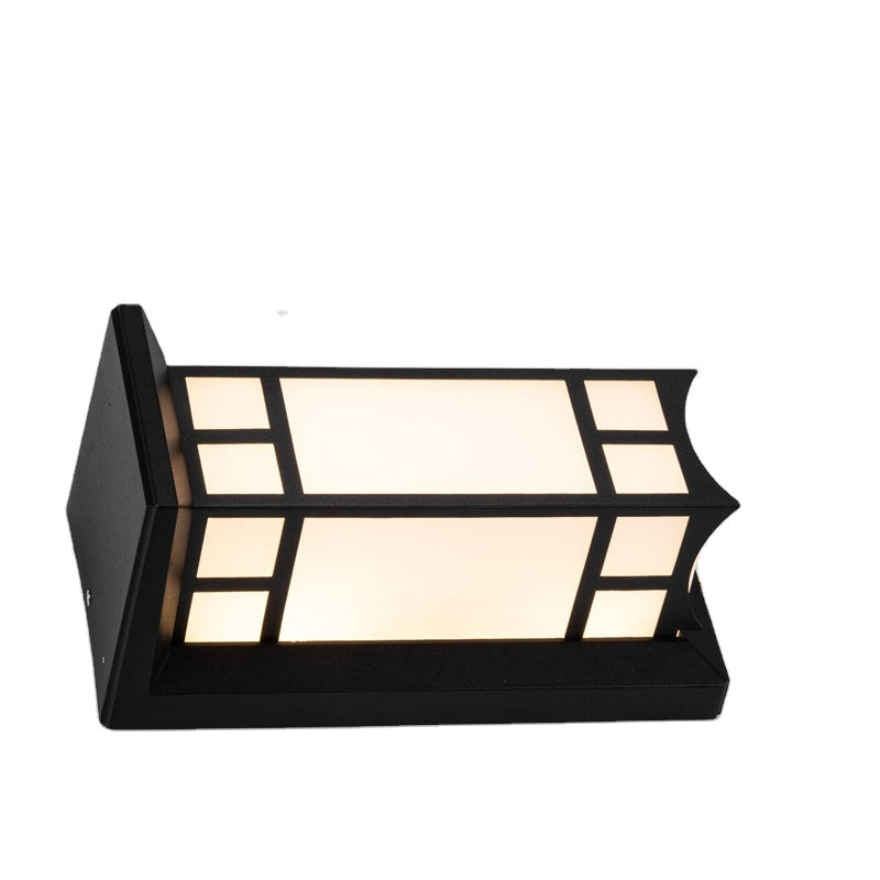 Lampa ścienna zewnętrzna LED Kennedy 12W czarno-biała