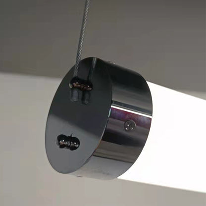 Żyrandol wiszący LED Celeste z akrylu, 91 W, z pilotem, ściemnialny, średnica 60 cm, 3000 K/4000 K/6000 K, czarny