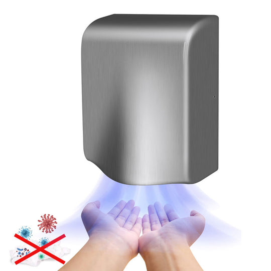 Suszarka do rąk z czujnikiem, 1200 W, stal nierdzewna, FL3009NX Domyślny tytuł Alessandro Design