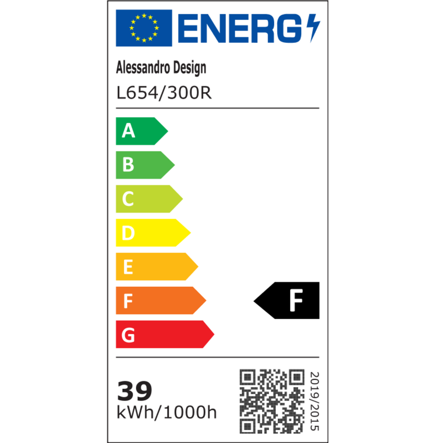 LED żyrandol z prySmiq 28w kryształ, 3 owalny, zimny/gorący/neutralny światło, czarny