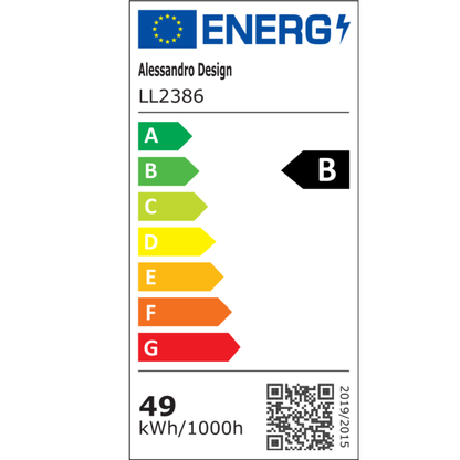 Żyrandol LED CONSTELATION 49W, średnica 49cm, światło zimne/ciepłe/neutralne, biały niebieski