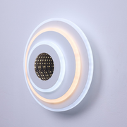 Okrągły żyrandol LED NEXA 3D 38W, światło zimne/ciepłe/neutralne, biały