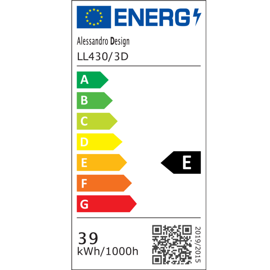 Okrągły żyrandol LED NEXA 3D 38W, światło zimne/ciepłe/neutralne, biały
