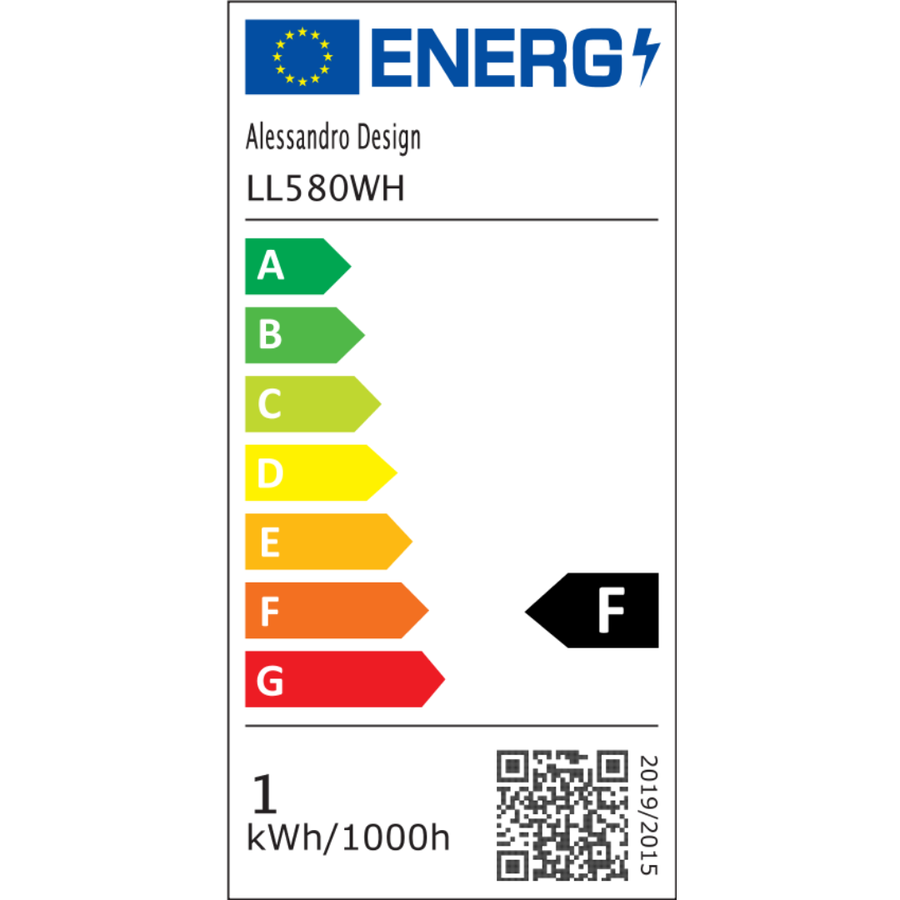 Żyrandol LED VERTEX Matrix Zachodzące na siebie romby, metalowe ramki, 11 W, 2 romby, światło zimne/ciepłe/neutralne, biały
