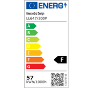 Żyrandol LED SQUARE 53W, 3 kwadraty, światło zimne/ciepłe/neutralne, biały