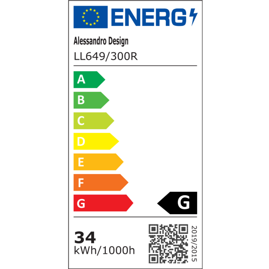 LED Peru 36W, 2 kółka, zimno/gorące/neutralne światło, czarne