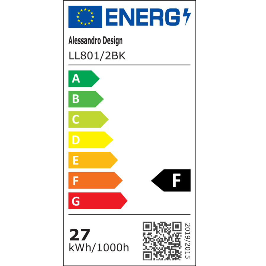 Żyrandol LED PULSARIS 22W, 2 kwadraty, zimne/ciepłe/neutralne światło, czarny