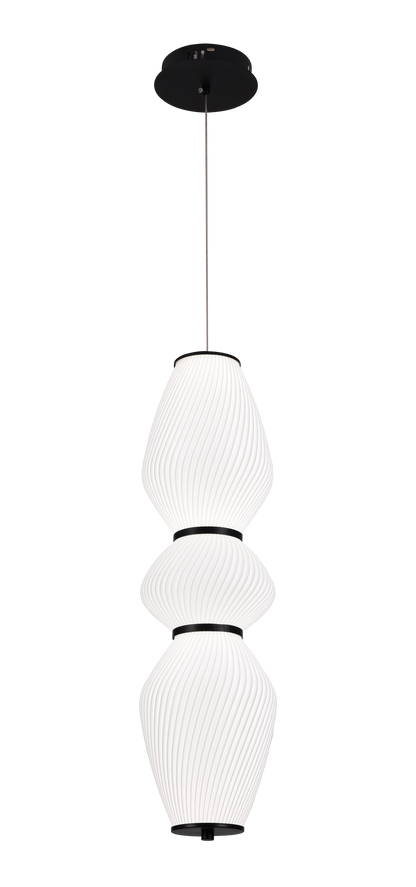 Żyrandol wiszący LT022/3WH, 3xE27, średnica 66 cm, wysokość 16,5 cm, IP20, biały, pleksiglas, żelazo, żarówki nie wchodzą w skład zestawu