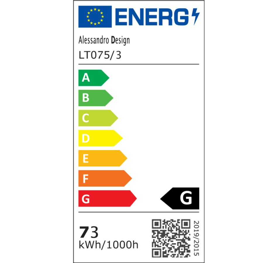 Żyrandol LED z pilotem i kryształem NOVA ROTONDA RGB 73W, 3 koła, światło zimne/ciepłe/neutralne, możliwość przyciemniania, błyszczący chrom