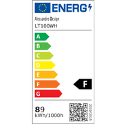 Zawieszany żyrandol LED z pilotem WAVE 89W, liniowy, światło zimne/ciepłe/neutralne, możliwość przyciemniania, biały, regulacja wysokości