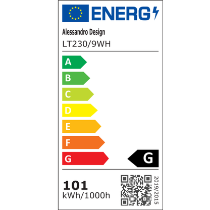 Żyrandol LED z pilotem LILY 101W, 9 elementów, światło zimne/ciepłe/neutralne, możliwość przyciemniania, biały