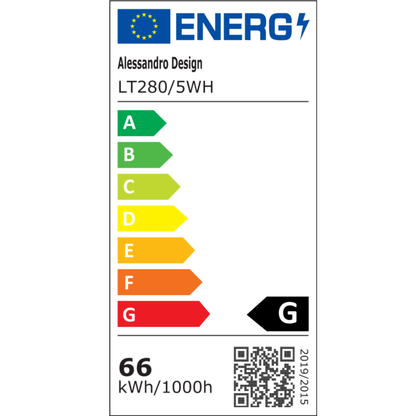 Żyrandol LED z pilotem ORCHID 66W, 5 płatków, światło zimne/ciepłe/neutralne, możliwość przyciemniania, biały