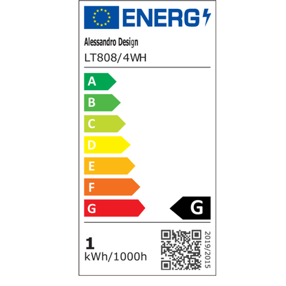 Żyrandol LED z pilotem ZOE 52W, 4 kwadraty, światło zimne/ciepłe/neutralne, ściemnialny, biały