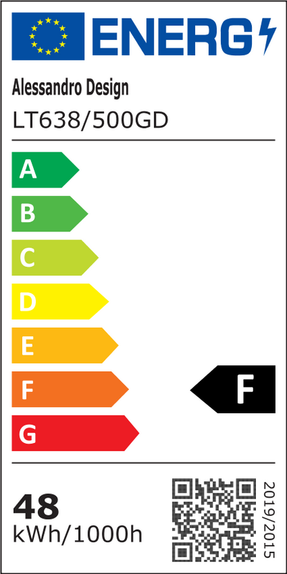 Żyrandol LED z pilotem GILDRA 48W, 2 kwadraty, światło zimne/ciepłe/neutralne, możliwość przyciemniania, złoty