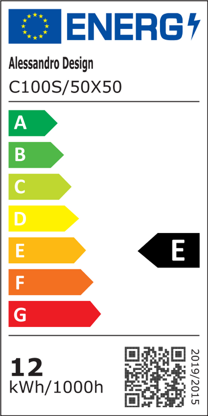 Okrągłe lustro LED, 50cm, Basic Touch