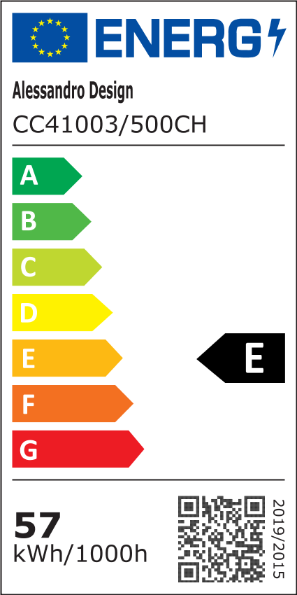 Żyrandol LED z pilotem, 98W, ROYALE Elegance, średnica 50 cm, wysokość 120 cm, światło zimne/neutralne/ciepłe, możliwość przyciemniania, srebrny, kryształ, metal