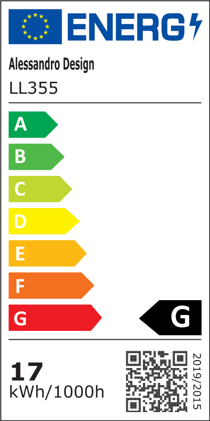 Żyrandol LED Palius 48W Czarny, 4 Ramiona