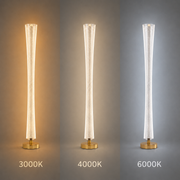 Nowoczesna lampa LED Augustinus 40W 127Cm