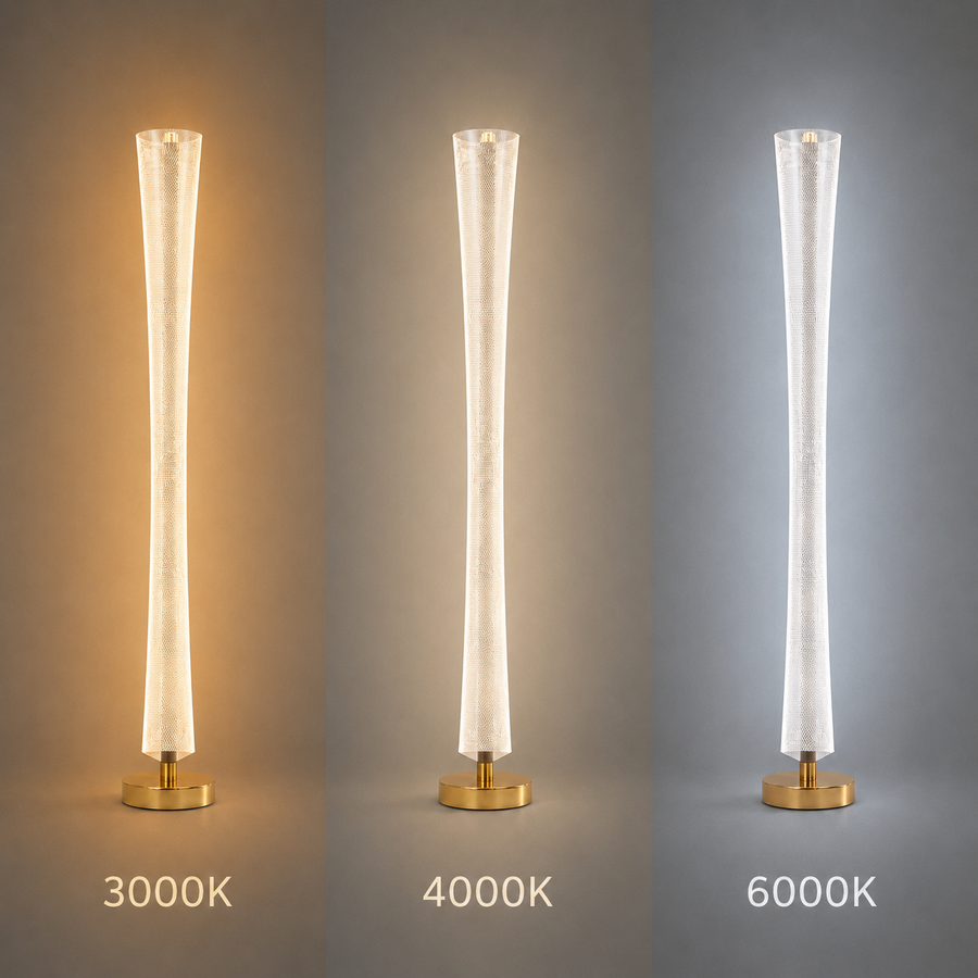 Nowoczesna lampa LED Augustinus 40W 127Cm