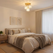 Klasyczny modernistyczny żyrandol Octa, 8x E27, czarny, nowoczesny design, metal, bez abażuru