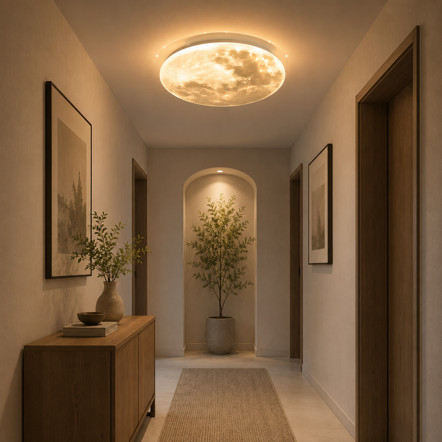 Żyrandol LED MARTE 41W, średnica 30cm, światło zimne/ciepłe/neutralne, biały