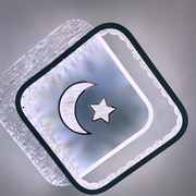 Żyrandol LED PERU 38W, 2 kwadraty, światło zimne/ciepłe/neutralne, białe żyrandole LED Domyślny tytuł Alessandro Design