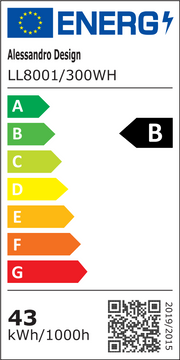 Lustra LED RADIAN Nobile, 43W, Diametru 39.5 cm, Lumina Calda/Neutra/Rece, Alb