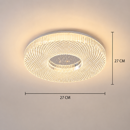 Żyrandol LED RADIAN Petito, 21W, średnica 27 cm, światło ciepłe/neutralne/zimne, biały