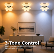 Żyrandol LED URSULETI CP221 95W 3000K4000K6000K Biały