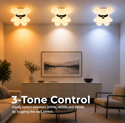 Żyrandol LED URSULETI CP221 95W 3000K4000K6000K Biały