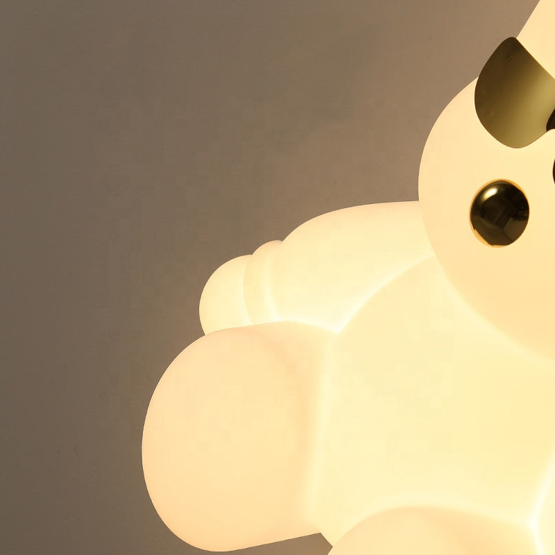 Żyrandol LED URSULETI CP221 95W 3000K4000K6000K Biały