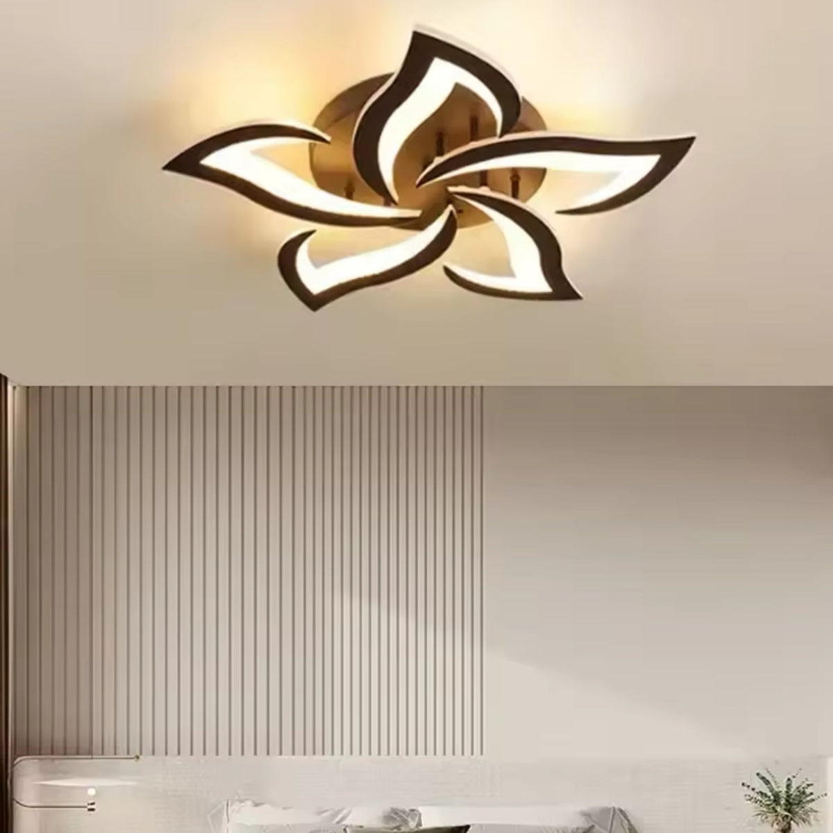 Żyrandol LED z pilotem LT660/5BK, 5 elementów, 54W, światło 3000/4000/6000K, czarny, regulowana wysokość Żyrandole LED z pilotem Domyślny tytuł Alessandro Design