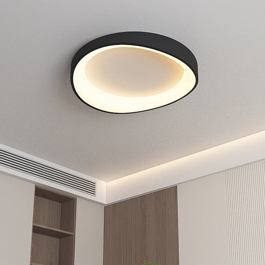 Lampa sufitowa LED z pilotem, PL103/520BK, 29W, średnica 50cm, światło ciepłe/zimne/neutralne, czarne żyrandole LED z pilotem Domyślny tytuł Alessandro Design