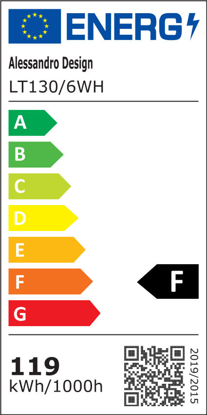 Żyrandol LED z pilotem ELLA 119W, 6 kwadratów, światło zimne/ciepłe/neutralne, możliwość przyciemniania, biały