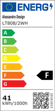 Żyrandol LED z pilotem ZOE 41W, 2 kwadraty, światło zimne/ciepłe/neutralne, możliwość ściemniania, biały