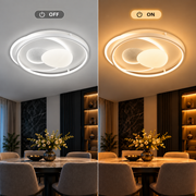 Żyrandol LED ASTERA z pilotem, owalny kształt, 85 W, światło zimne/ciepłe/neutralne, możliwość przyciemniania, biały