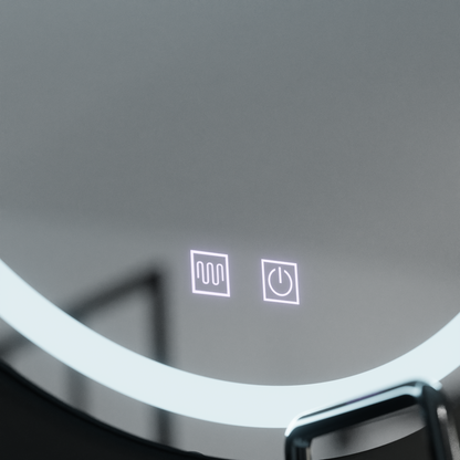 Okrągłe lustro LED 50 cm Lucea Touch Demister System Lustra Korman E Domyślny tytuł Alessandro Design