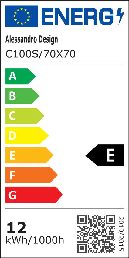 Okrągłe lustro LED, 70cm, Basic Touch