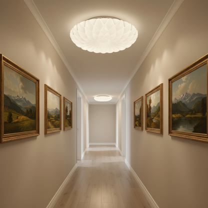 Plafonieră LED 23 cm, 22W, 3000K / 4000K / 6000K, Alb, Metal si Acril Plafoniere LED Default Title Alessandro Design